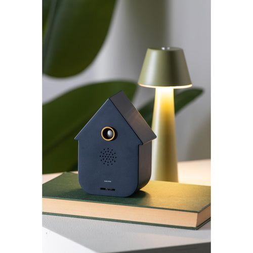 Karlsson ornament Sound Box Modern Cuckoo - blauw - Ø12cm - vtwonen shop