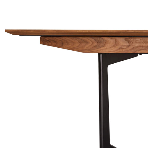 Furnhouse uitschuifbare eettafel Tokyo - Amerikaanse walnoot - 200/250x100 cm