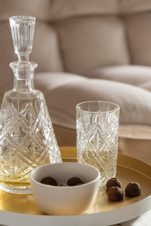 J-Line karaf Anna - decanteerkaraf - glas - transparant - vtwonen shop