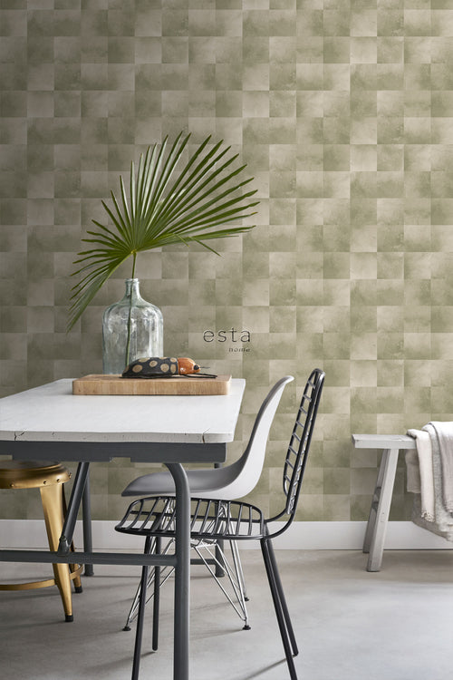ESTAhome behang dierenhuid warm beige - 53 cm x 10.05 m - 139181
