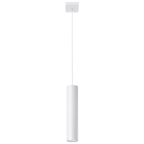 Sollux Lighting Hanglamp LAGOS 1 wit - 8x8x100cm
