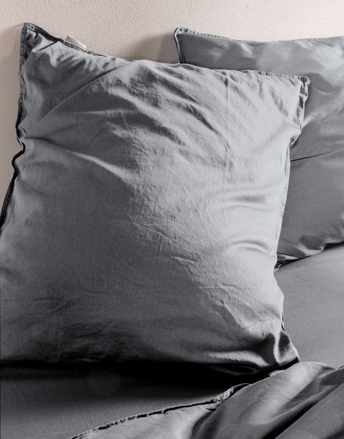 Essenza Minte dekbedovertrek - Lits-Jumeaux XL – 260x200/220 cm - Global grey