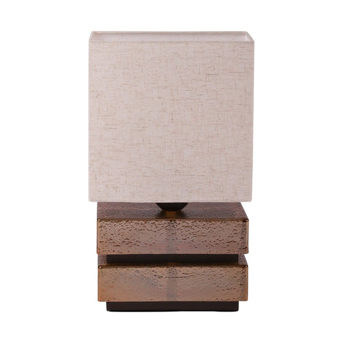Atmooz tafellamp Burnaby - beige - 21 x 11 x H 36 cm - E27
