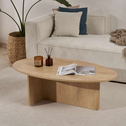 Calicosy - ANNA Tafel - Licht hout - 120x65x40 cm