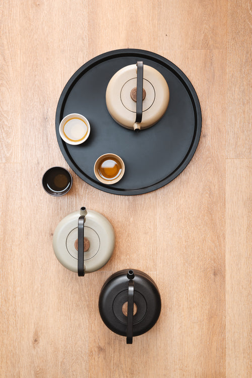 Bredemeijer - Theepot Henan 0,75L gietijzer beige - vtwonen shop