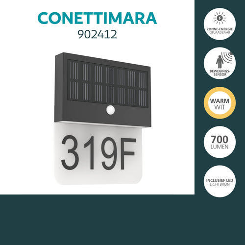 EGLO wandlamp buiten Conettimara - solar