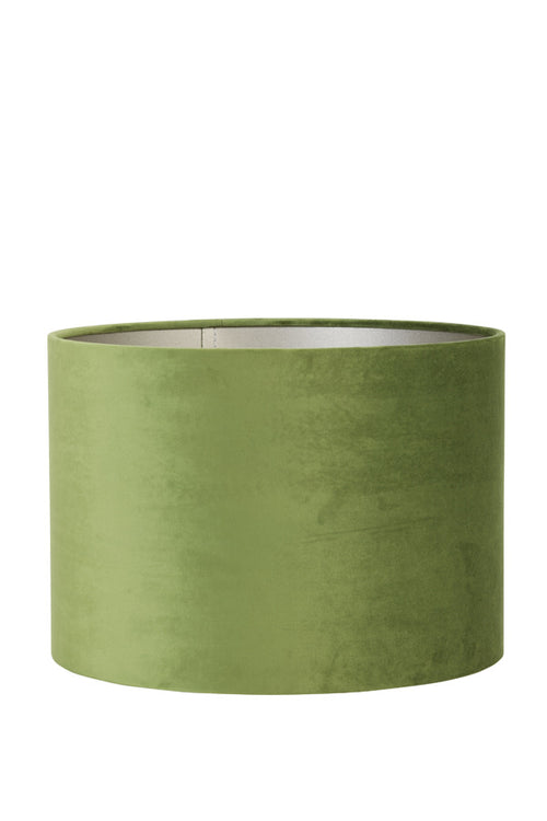 Light & Living lampenkap  - groen - 20x20x15 cm