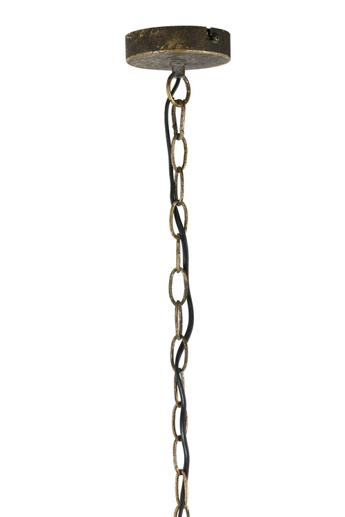 Light & Living hanglamp EMINE - Ø43.5x40.5cm - bruin