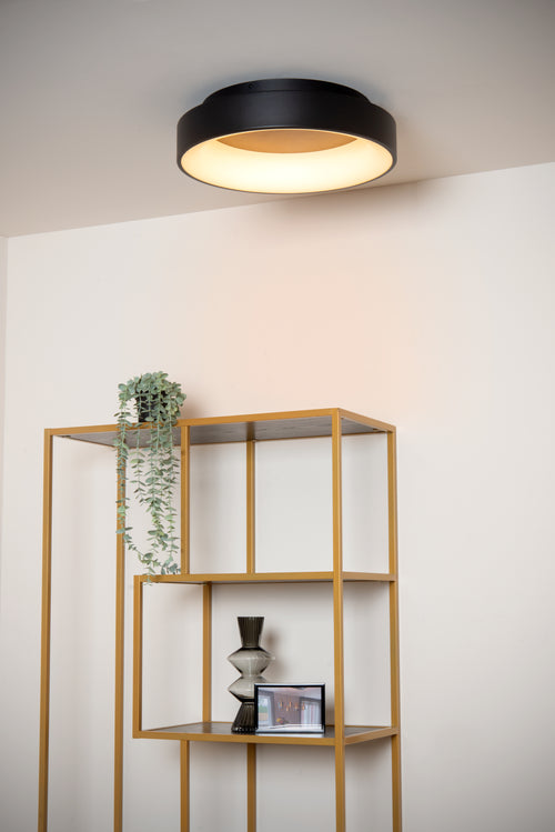 Lucide plafonnière MIRAGE - Geïntegreerde LED - Zwart