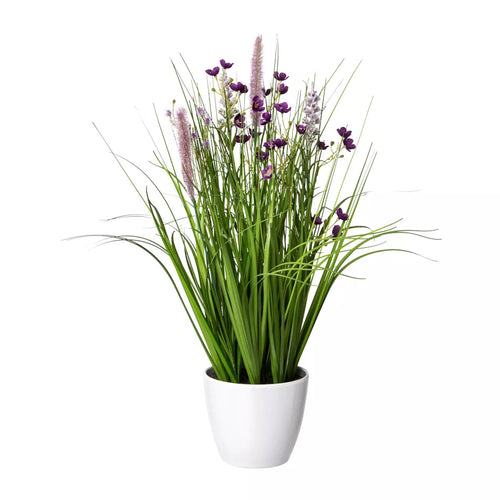 Flourify kunstplant - Bloemen-gras-mix - 46 cm - vtwonen shop