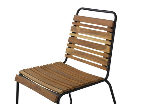 Nest outdoor Lasse houten tuinstoel naturel - vtwonen shop