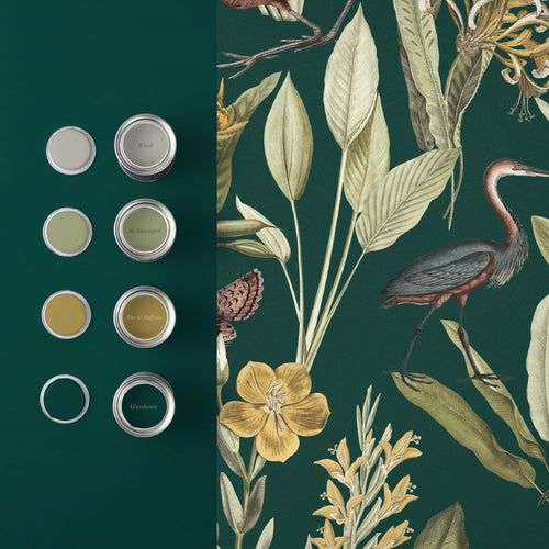 Graham & Brown Vliesbehang - Glasshouse Green - 10mx52cm - vtwonen shop