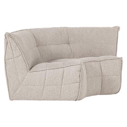 vtwonen hoekelement Cluster - Bouclé - Zand/Beige - 81x205x94
