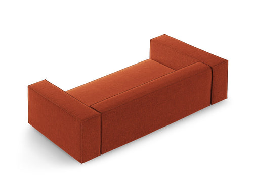 Cosmopolitan Design Bank Arendal 2-zits, chenille terracotta - 102x180x70cm