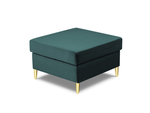 Cosmopolitan Design Poef Kyoto flueel, olie - 70x70x45cm