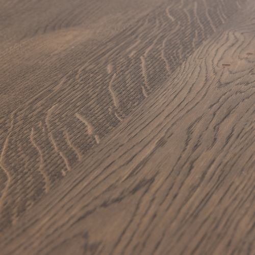 WOOOD eettafel recht vingerlas Tablo - Eiken - Cashmere Brown - 120x80