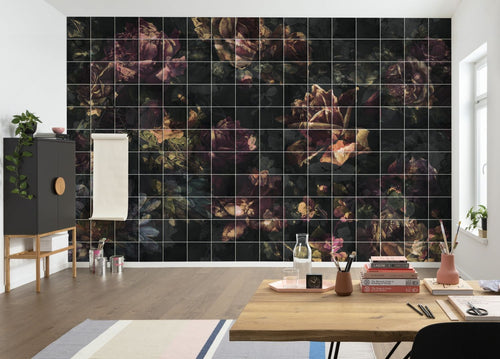 Sanders & Sanders fotobehang bloemen multicolor - 400 x 280 cm - 612075 - vtwonen shop