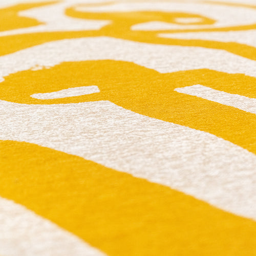 Ecorugs vloerkleed Pure Yellow - geel - 170x235cm
