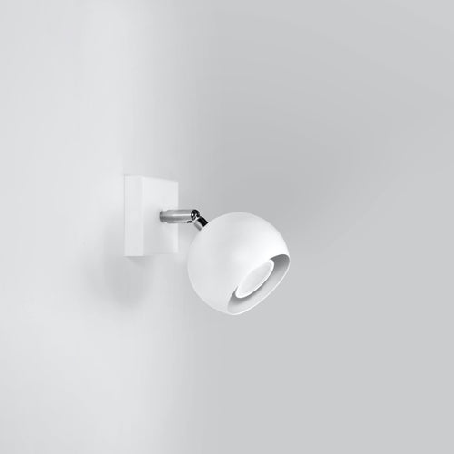 Sollux Lighting Wandlamp OCULARE wit - 10x16x10cm