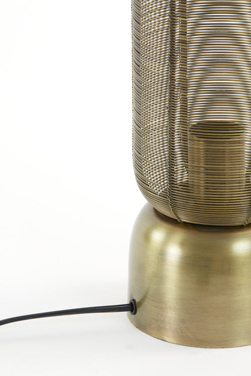 Light & Living tafellamp LEZUZA  - 13.5x13.5x49.5cm - brons - vtwonen shop