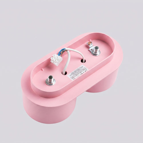 Sollux Lighting Plafondlamp MODO 2 roze Gx53 - 21x10x8cm