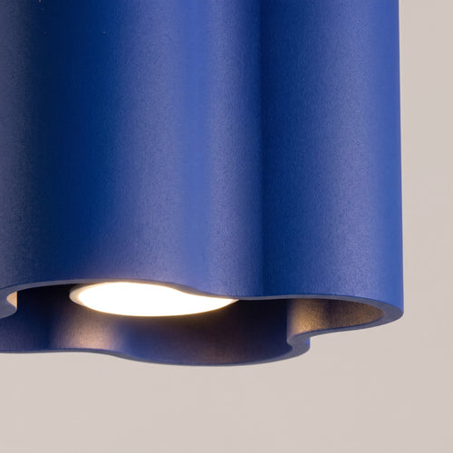 Sollux Lighting Plafondlamp OVIO 1 ultramarijn GU10 - 12x12x10cm