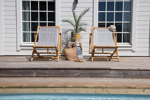 Rebellenclub Ligstoel Hydra - Naturel Bamboe - vtwonen shop