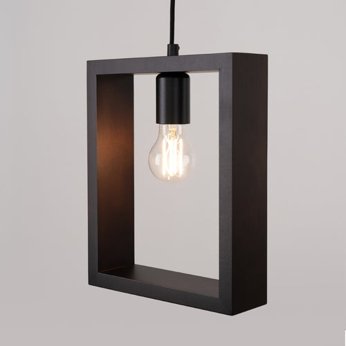 Sollux Lighting Hanglamp ARIES wengé - 24x8x133cm