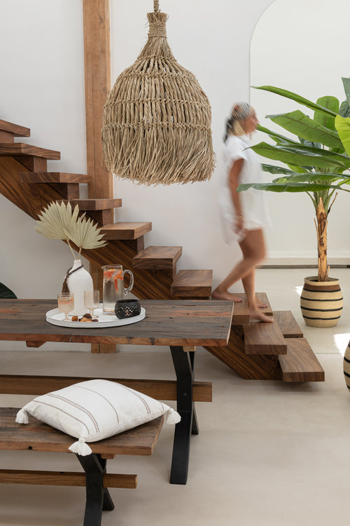 J-Line eettafel Verouderd - hout - bruin - vtwonen shop