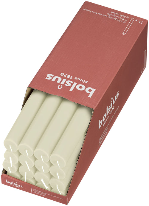 Bolsius dinerkaarsen rustiek - 27cm - ivoor - vtwonen shop