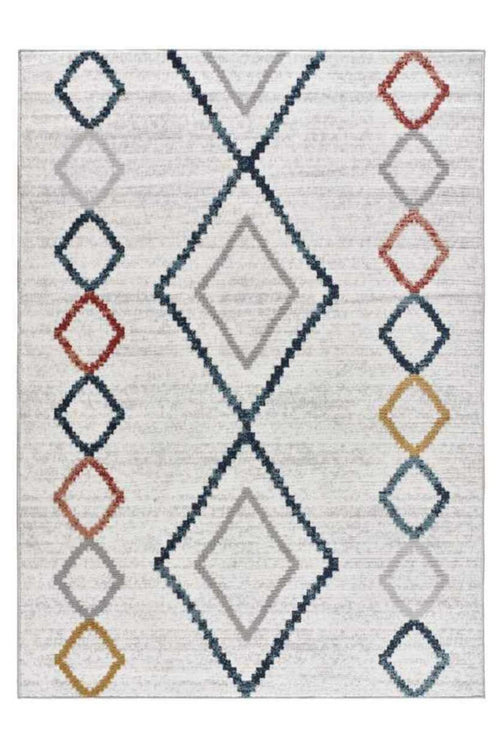 AFK Living vloerkleed Quadris - design - veelkleurig - 80 x 150 cm