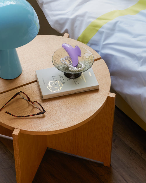 Hübsch glazen kom Bonbon - glas - ø15xh7cm - vtwonen shop