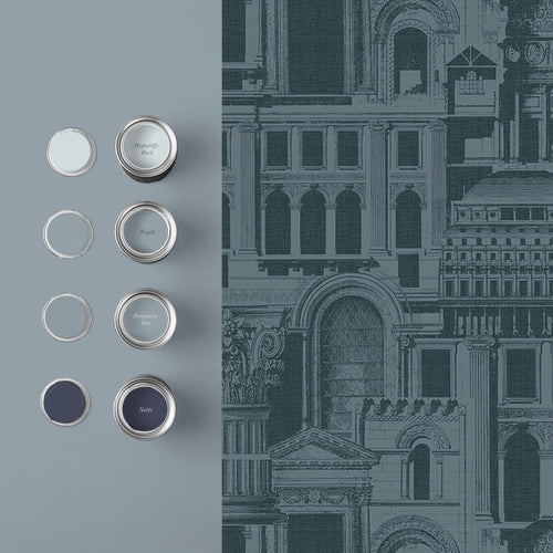 Graham & Brown Vliesbehang - Quarters Ink - 10mx52cm - vtwonen shop