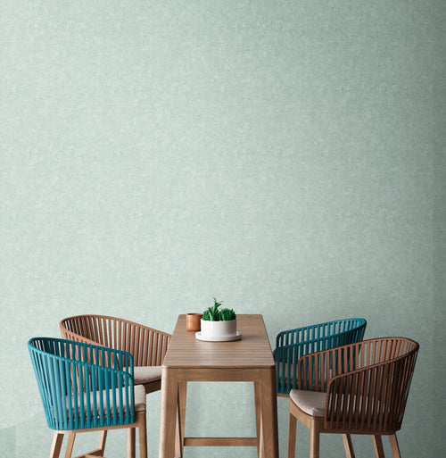 Livingwalls behang betonlook groen - 53 cm x 10.05 m - AS-392239 - vtwonen shop