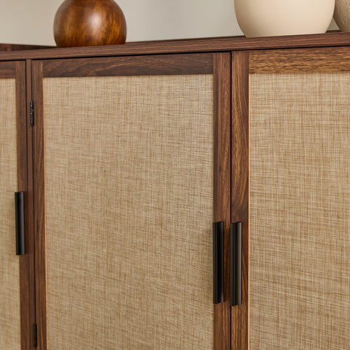 Calicosy - JETSON Dressoir - Donker hout - 39,5x140x79 cm