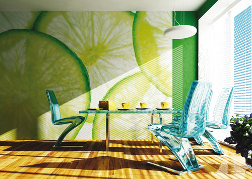 Sanders & Sanders fotobehang fruit groen - 375 x 270 cm - 600471