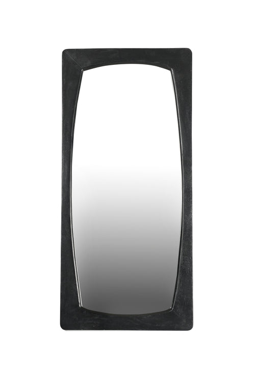 Brix spiegel Alain - 3x53x113 - mangohout - zwart
