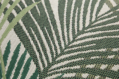 AFK Living vloerkleed Tropical - voor binnen en buiten - groen - 80 x 150 cm