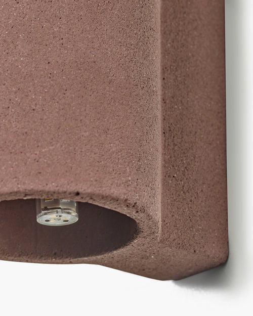 Serax Wandlamp °3 donkerrood Primary Shape - vtwonen shop