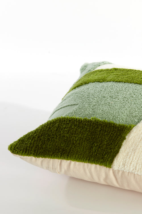 Light & Living kussen TOFNA - 45x45x10cm - groen