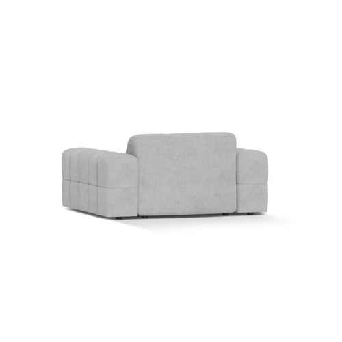Cosmopolitan Design - Fauteuil Chicago chenille geld - 102x132x78cm
