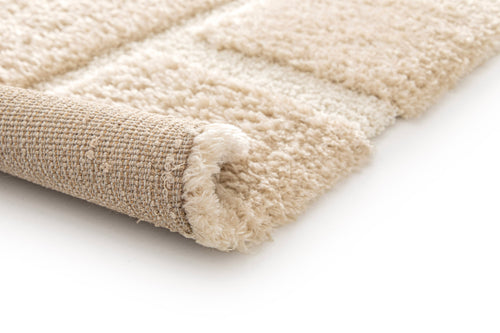 AFK Living vloerkleed Murmure - reliëfeffect - beige - 120x170 cm