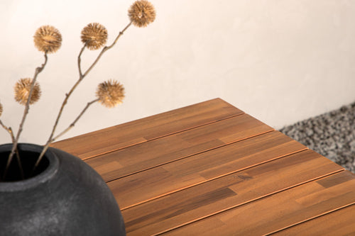 Rebellenclub Rechthoekige Tuintafel Foxglo - 200 x 100cm - Naturel Hout - vtwonen shop