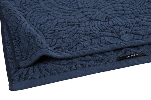 MOOOI Dodo Pavone - Douchehanddoek - Indigo - 55x100 / 22x40 Inch cm