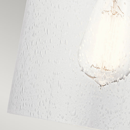 Elstead Kichler Kitner Koepel Wandlamp Natuurlijk Messing