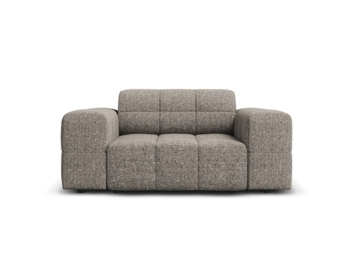 Cosmopolitan Design Fauteuil Chicago chenille grijs - 102x132x78cm