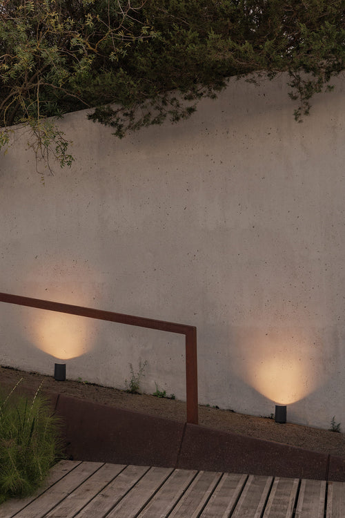 Faro Noboru Noboru buitenverlichting, donkergrijs, GU10 IP67