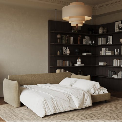 Sia Home - Rechte bank PLUME - Geweven stof - Mol - 213.5cm - vtwonen shop