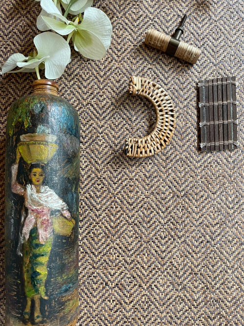 Catchii Kastgreep halfrond rotan - vtwonen shop