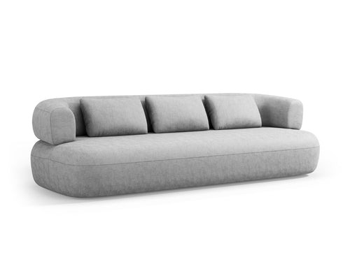 Micadoni Bank Jenny 4-zits, chenille, geld - 90x226x73cm